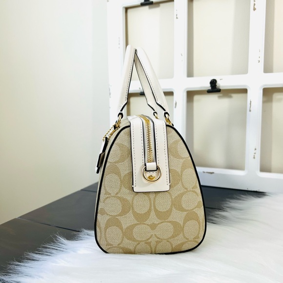 COACH Signature Rowan Satchel - Picture 5 of 11